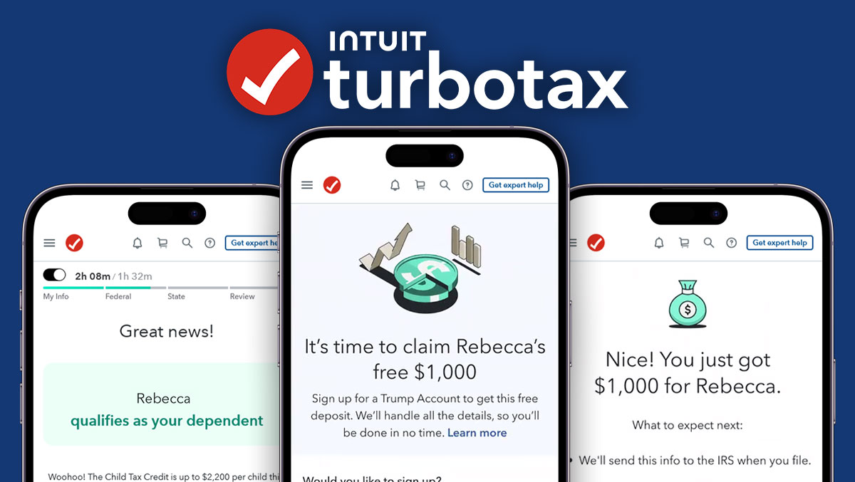 Turbotax Trump Account Signup