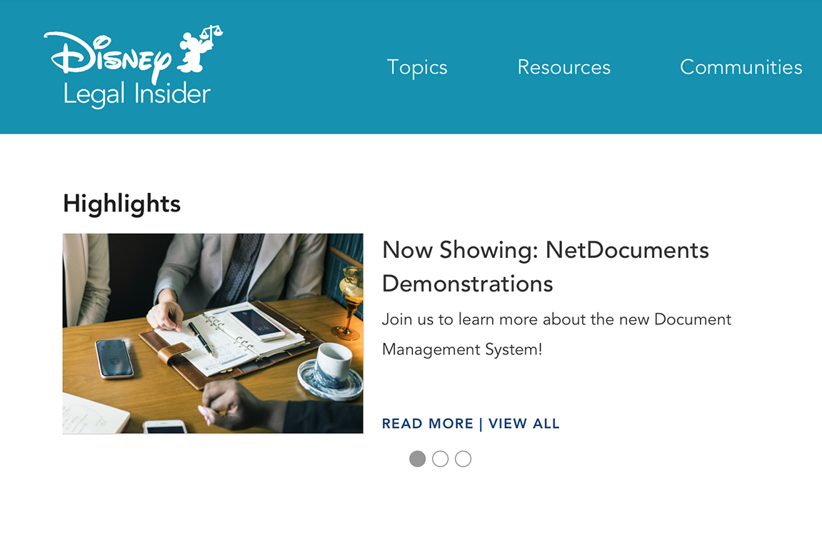Disney Legal Website